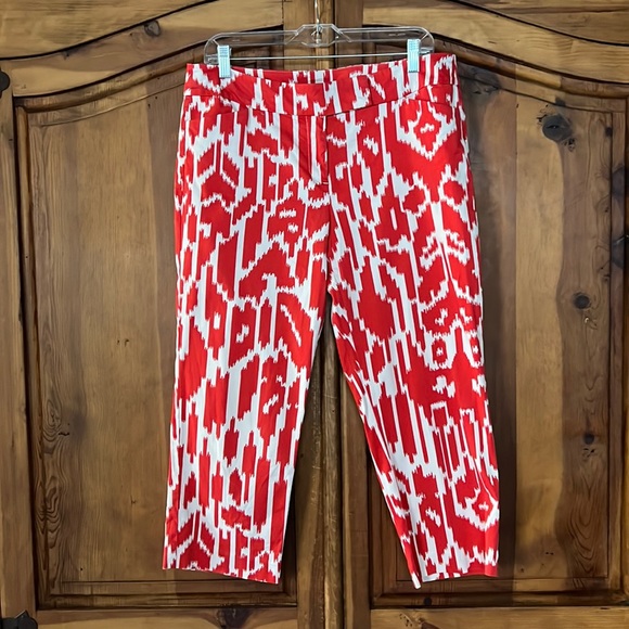 Ann Taylor Factory cropped pants size 10 - Picture 1 of 6